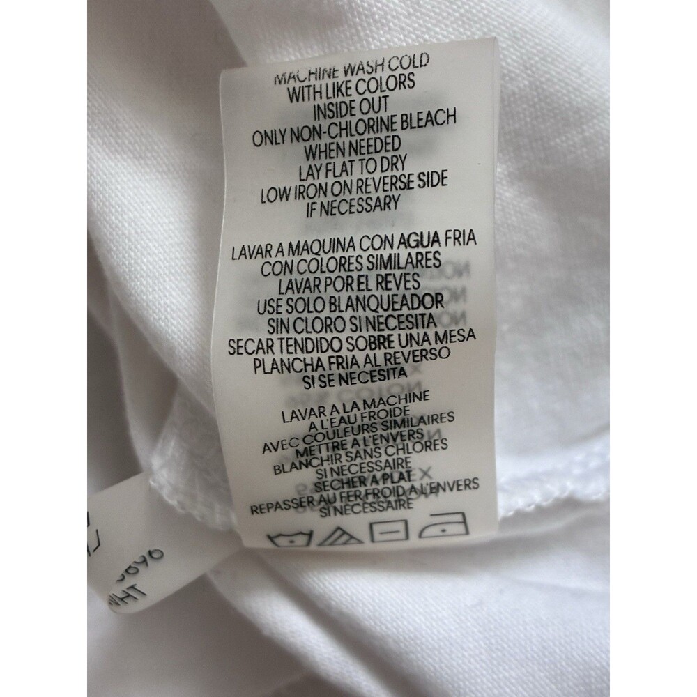 Karl Lagerfeld Women’s White Shirt With Cat Size Large - Picture 9 of 10